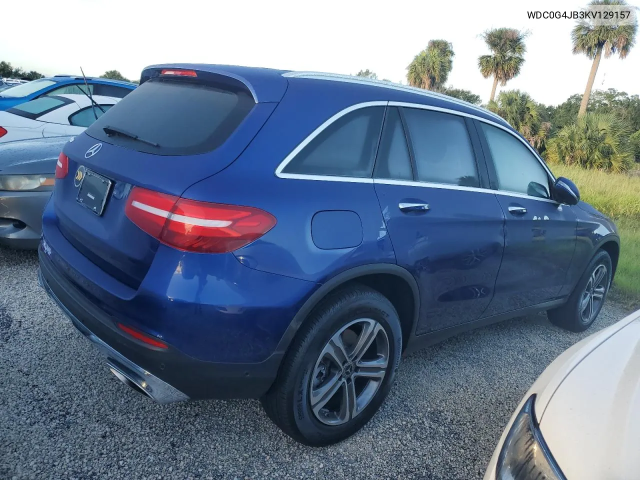 2019 Mercedes-Benz Glc 300 VIN: WDC0G4JB3KV129157 Lot: 74450554