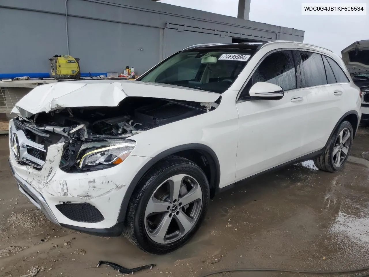 2019 Mercedes-Benz Glc 300 VIN: WDC0G4JB1KF606534 Lot: 74695994