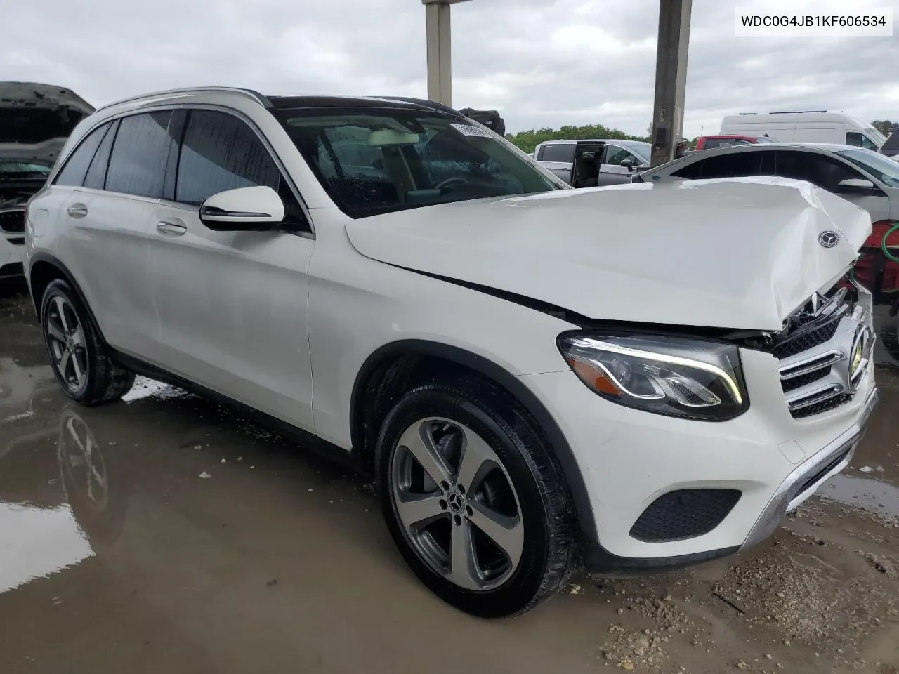 2019 Mercedes-Benz Glc 300 VIN: WDC0G4JB1KF606534 Lot: 74695994