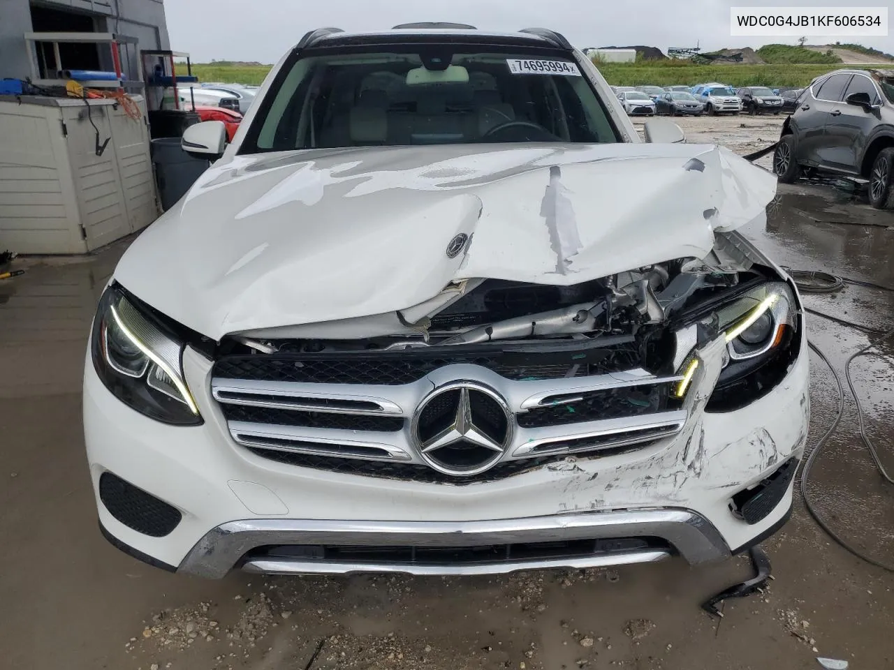 2019 Mercedes-Benz Glc 300 VIN: WDC0G4JB1KF606534 Lot: 74695994