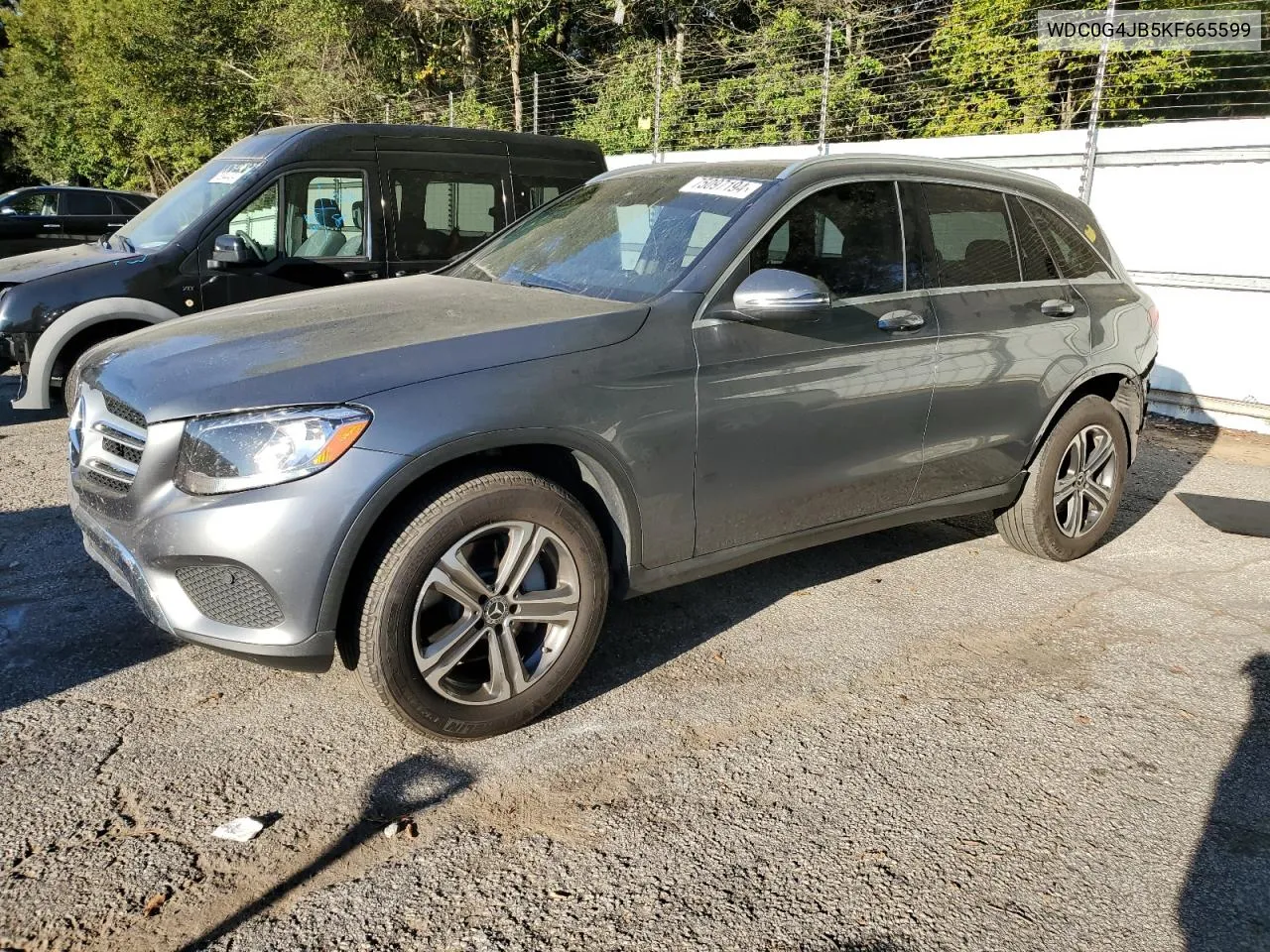 2019 Mercedes-Benz Glc 300 VIN: WDC0G4JB5KF665599 Lot: 75097194