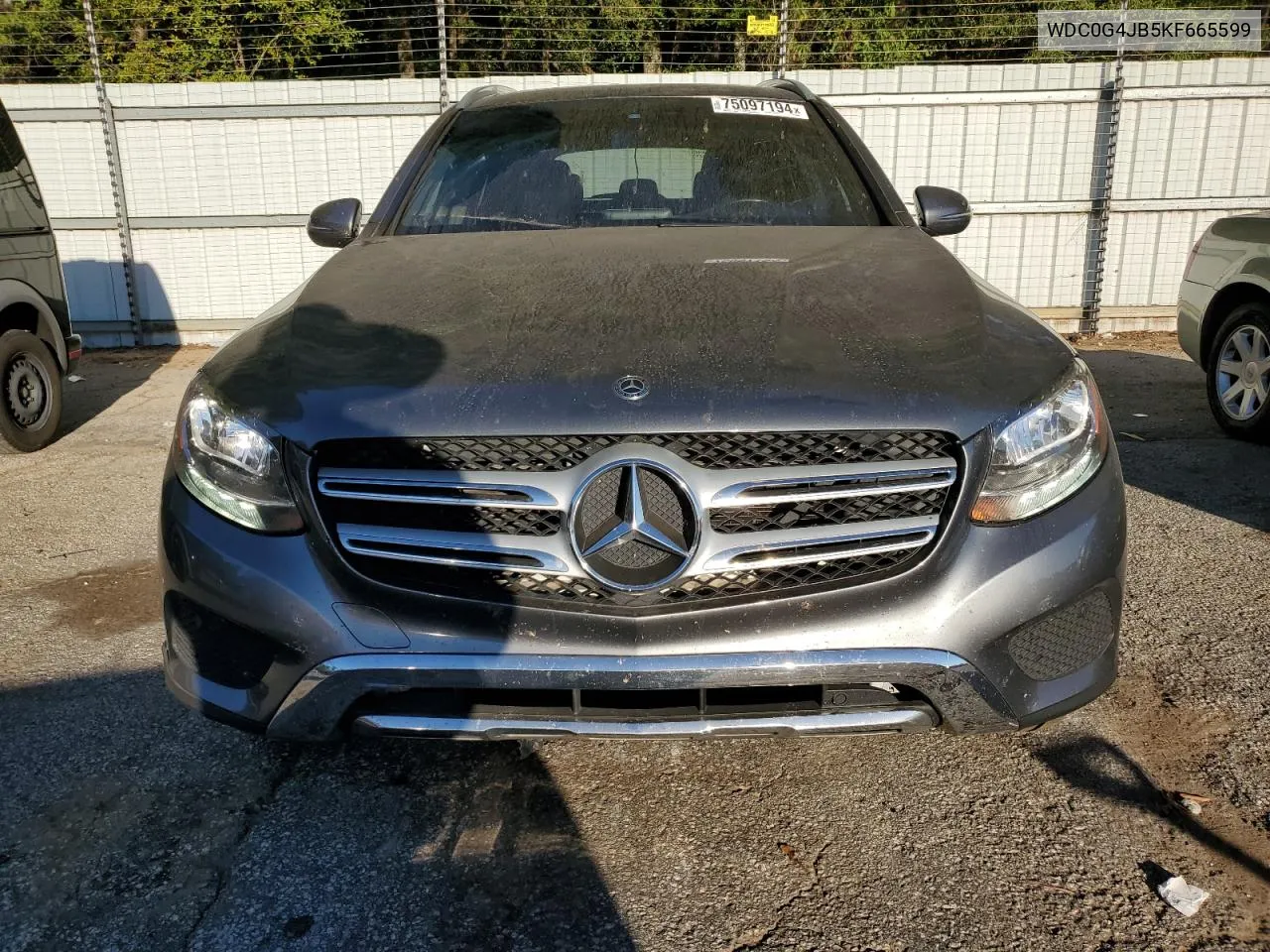 2019 Mercedes-Benz Glc 300 VIN: WDC0G4JB5KF665599 Lot: 75097194