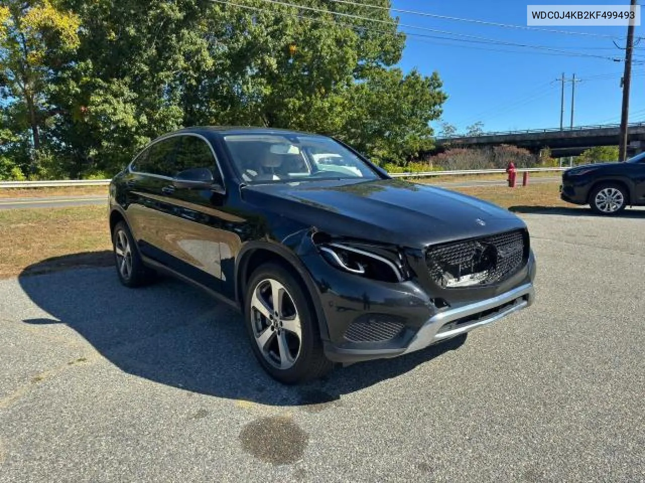 2019 Mercedes-Benz Glc Coupe 300 4Matic VIN: WDC0J4KB2KF499493 Lot: 75569774