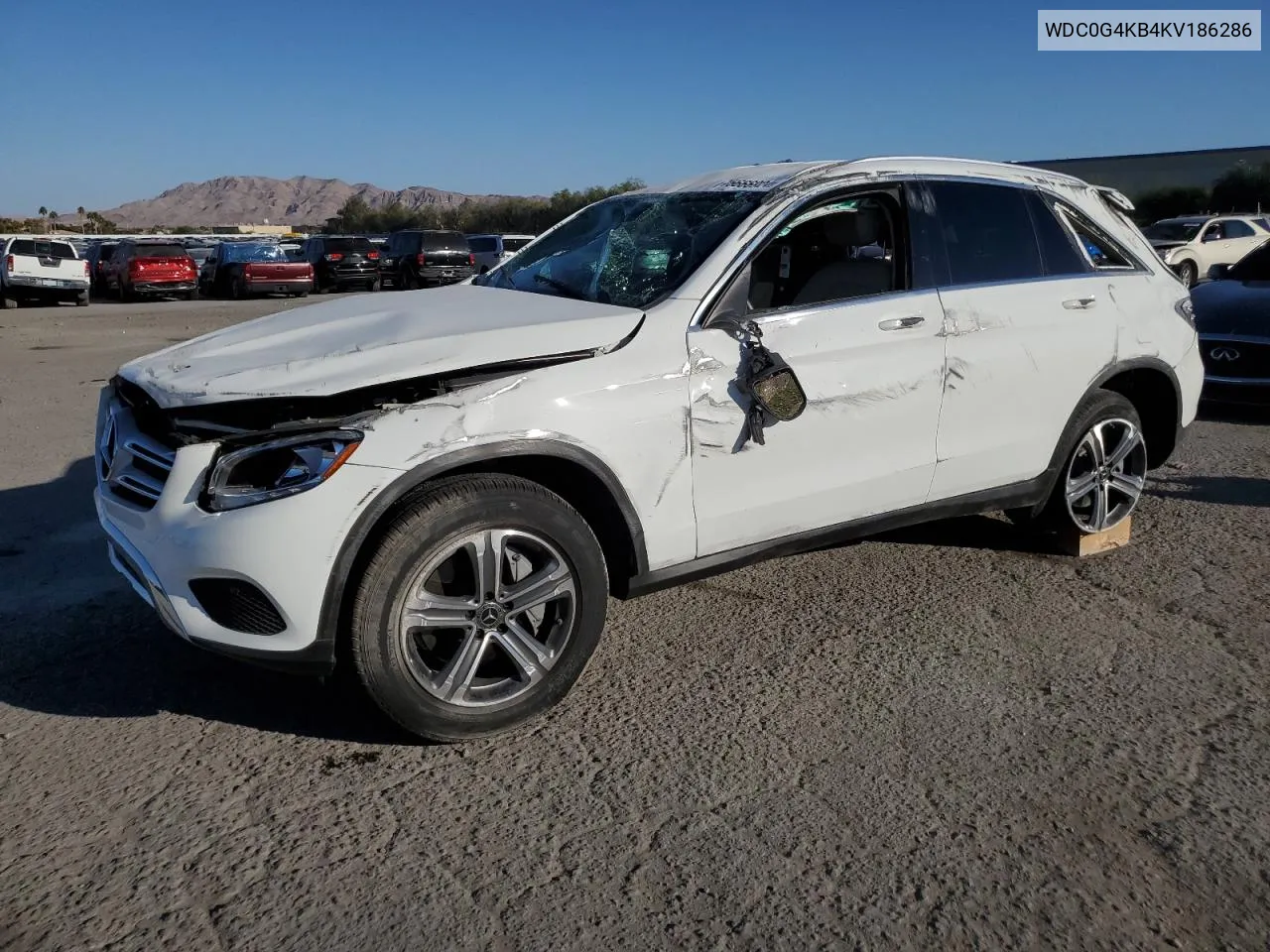 2019 Mercedes-Benz Glc 300 4Matic VIN: WDC0G4KB4KV186286 Lot: 75666924