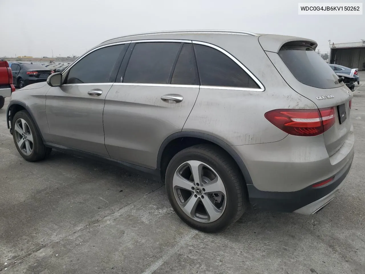 2019 Mercedes-Benz Glc 300 VIN: WDC0G4JB6KV150262 Lot: 75939804