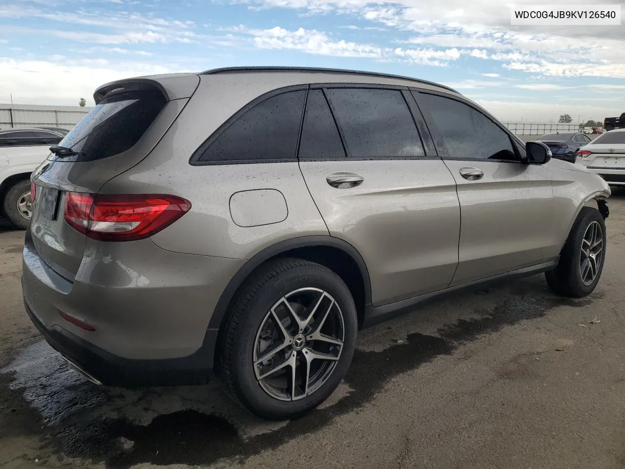 2019 Mercedes-Benz Glc 300 VIN: WDC0G4JB9KV126540 Lot: 76616524