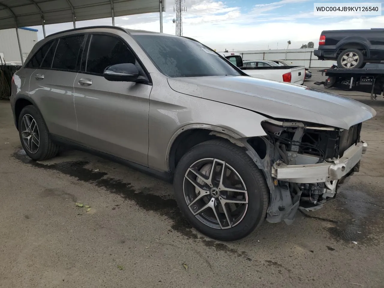 2019 Mercedes-Benz Glc 300 VIN: WDC0G4JB9KV126540 Lot: 76616524