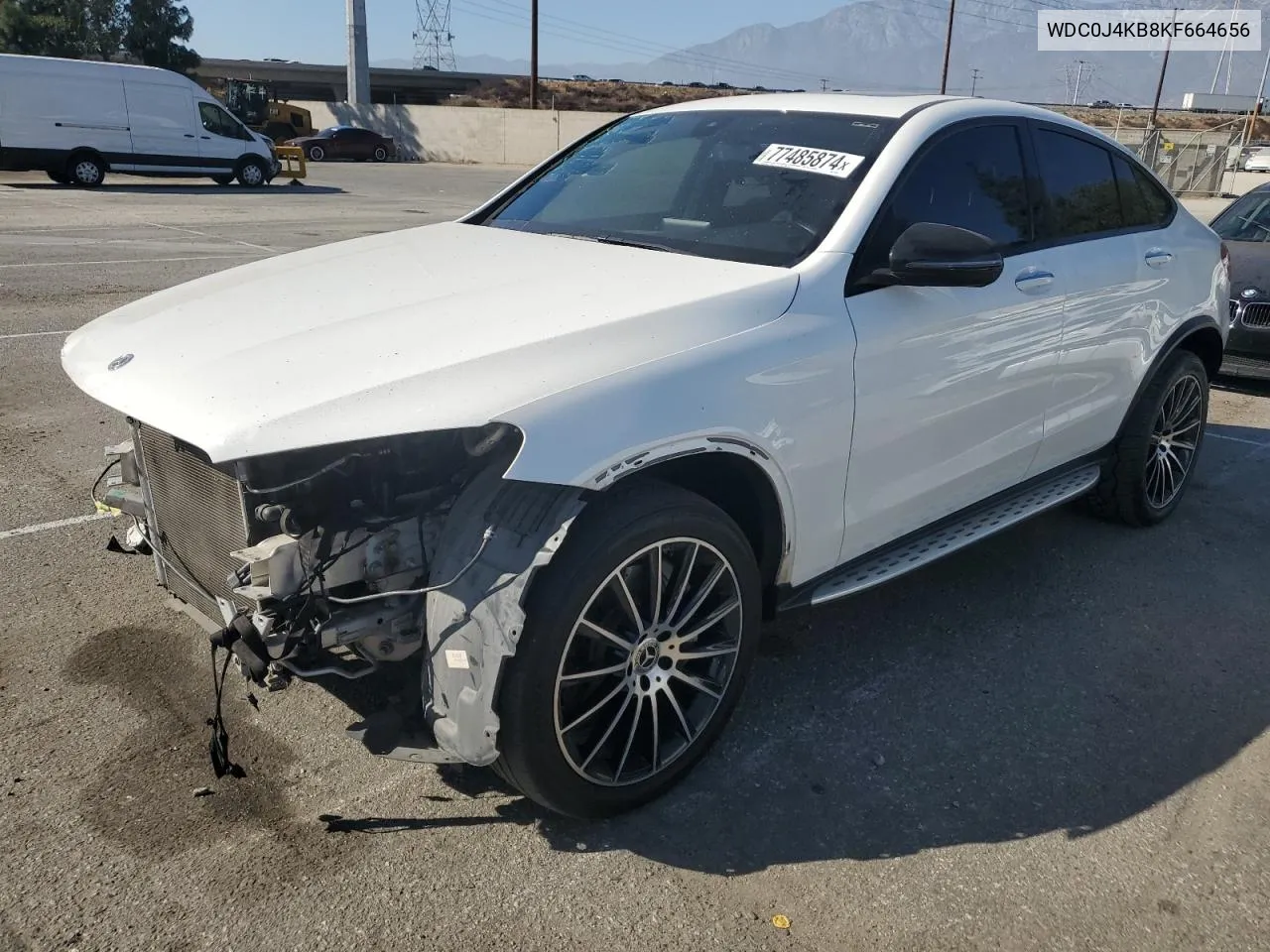 2019 Mercedes-Benz Glc Coupe 300 4Matic VIN: WDC0J4KB8KF664656 Lot: 77485874