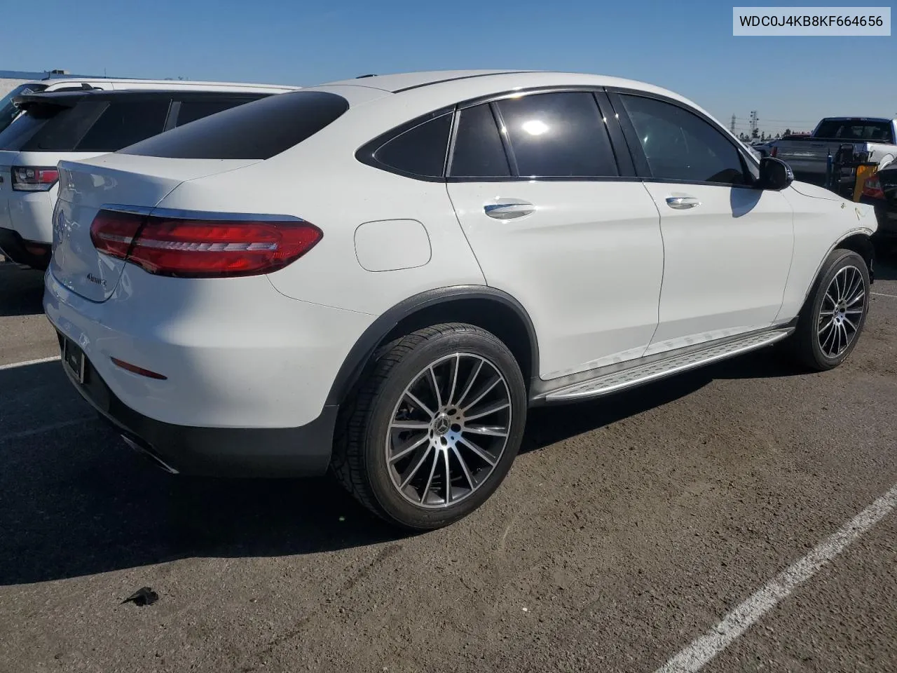 2019 Mercedes-Benz Glc Coupe 300 4Matic VIN: WDC0J4KB8KF664656 Lot: 77485874