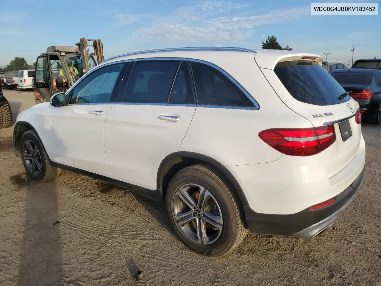 2019 Mercedes-Benz Glc 300 VIN: WDC0G4JB0KV183452 Lot: 77637894