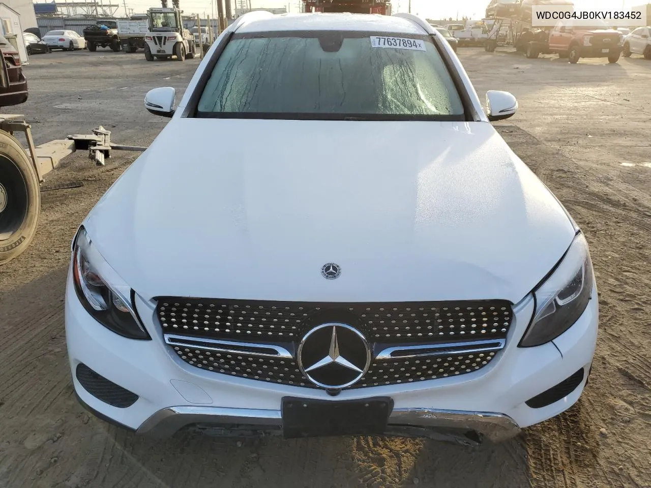 2019 Mercedes-Benz Glc 300 VIN: WDC0G4JB0KV183452 Lot: 77637894