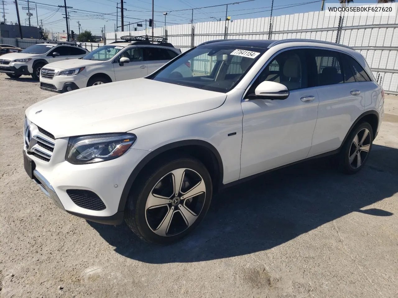 2019 Mercedes-Benz Glc 350E VIN: WDC0G5EB0KF627620 Lot: 77641154