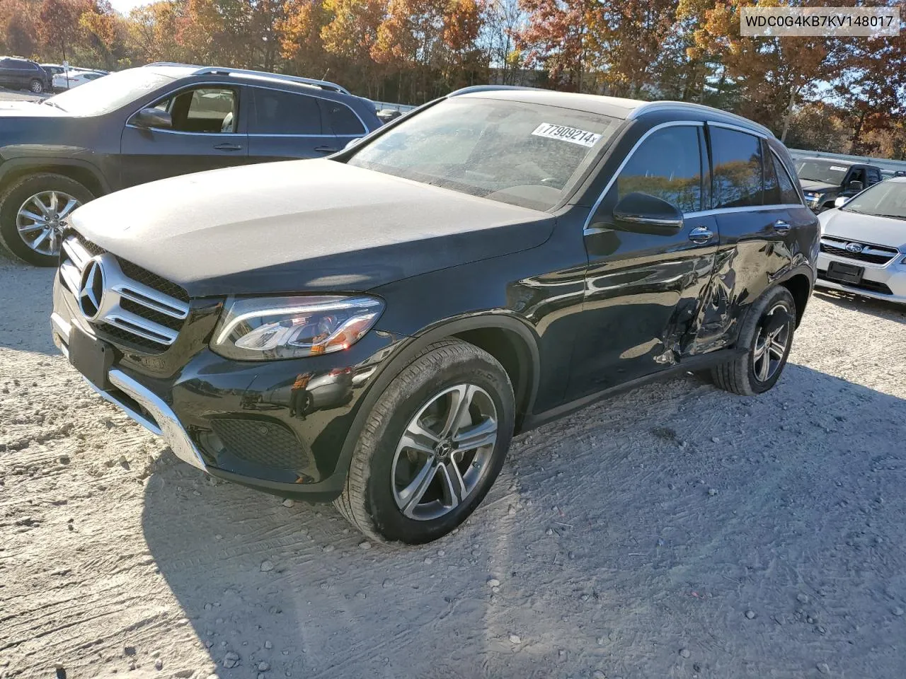 2019 Mercedes-Benz Glc 300 4Matic VIN: WDC0G4KB7KV148017 Lot: 77909214