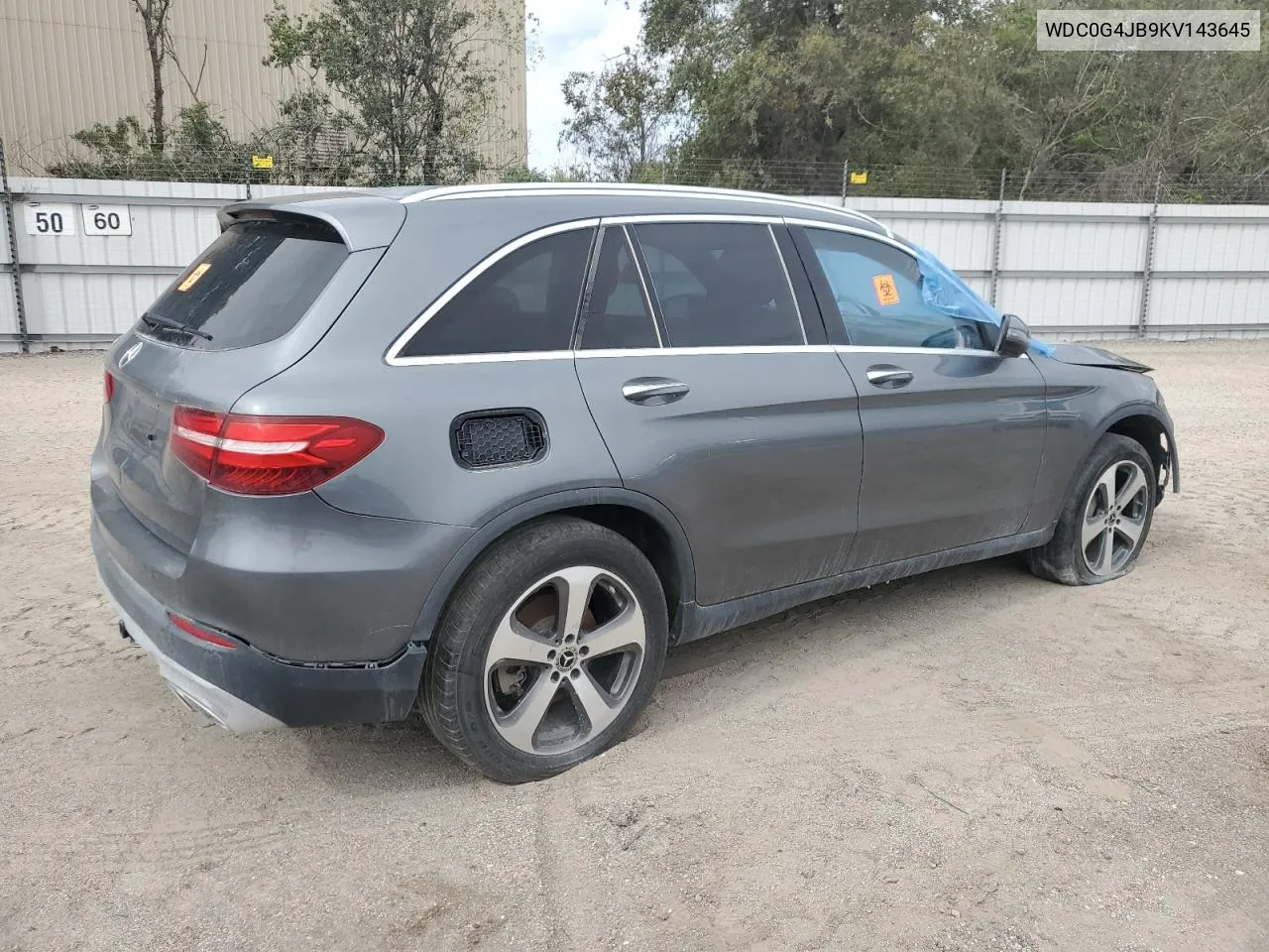 2019 Mercedes-Benz Glc 300 VIN: WDC0G4JB9KV143645 Lot: 78621664