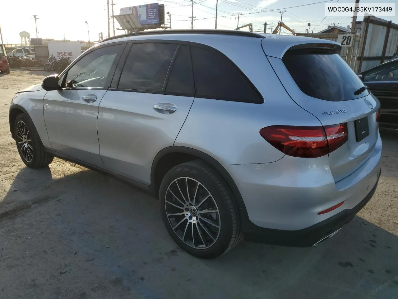 2019 Mercedes-Benz Glc 300 VIN: WDC0G4JB5KV173449 Lot: 78673674