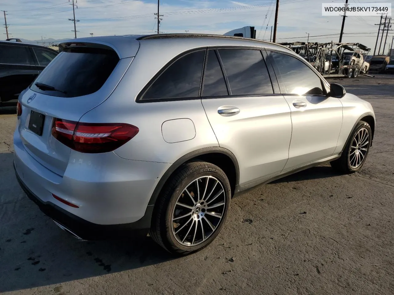 2019 Mercedes-Benz Glc 300 VIN: WDC0G4JB5KV173449 Lot: 78673674