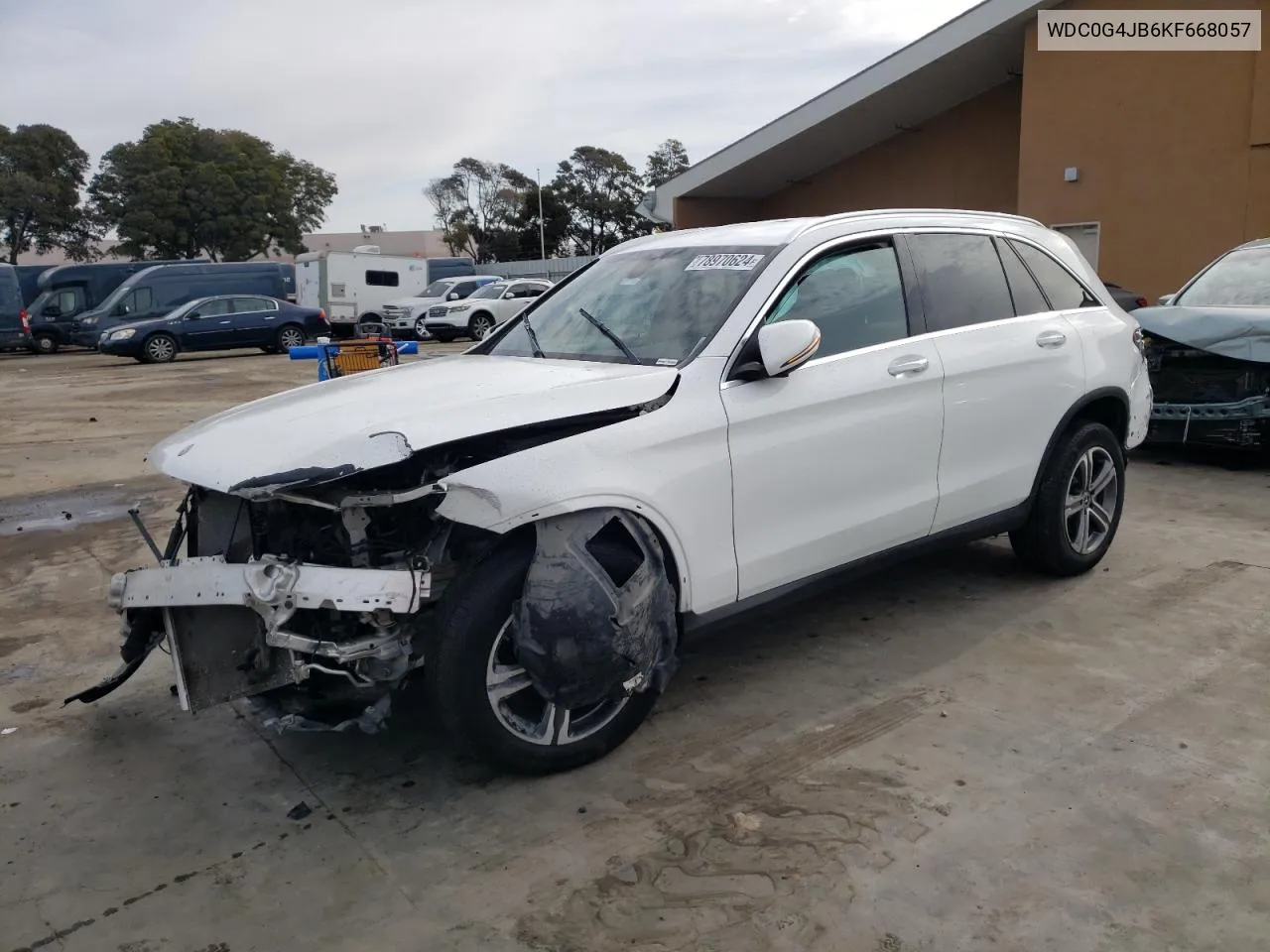 2019 Mercedes-Benz Glc 300 VIN: WDC0G4JB6KF668057 Lot: 78970624