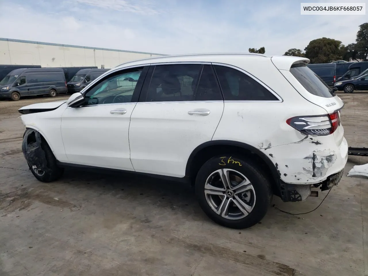 2019 Mercedes-Benz Glc 300 VIN: WDC0G4JB6KF668057 Lot: 78970624