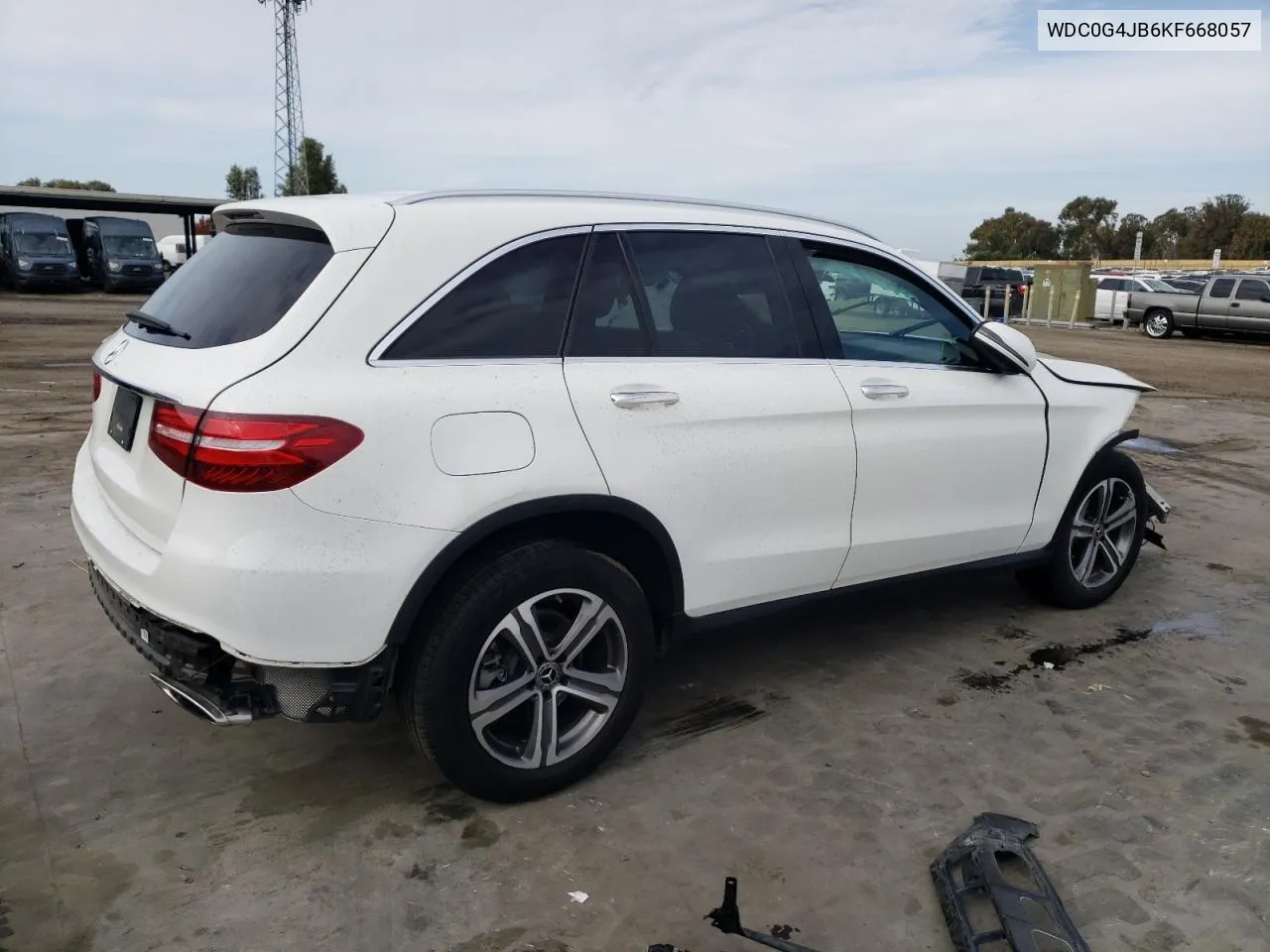 2019 Mercedes-Benz Glc 300 VIN: WDC0G4JB6KF668057 Lot: 78970624