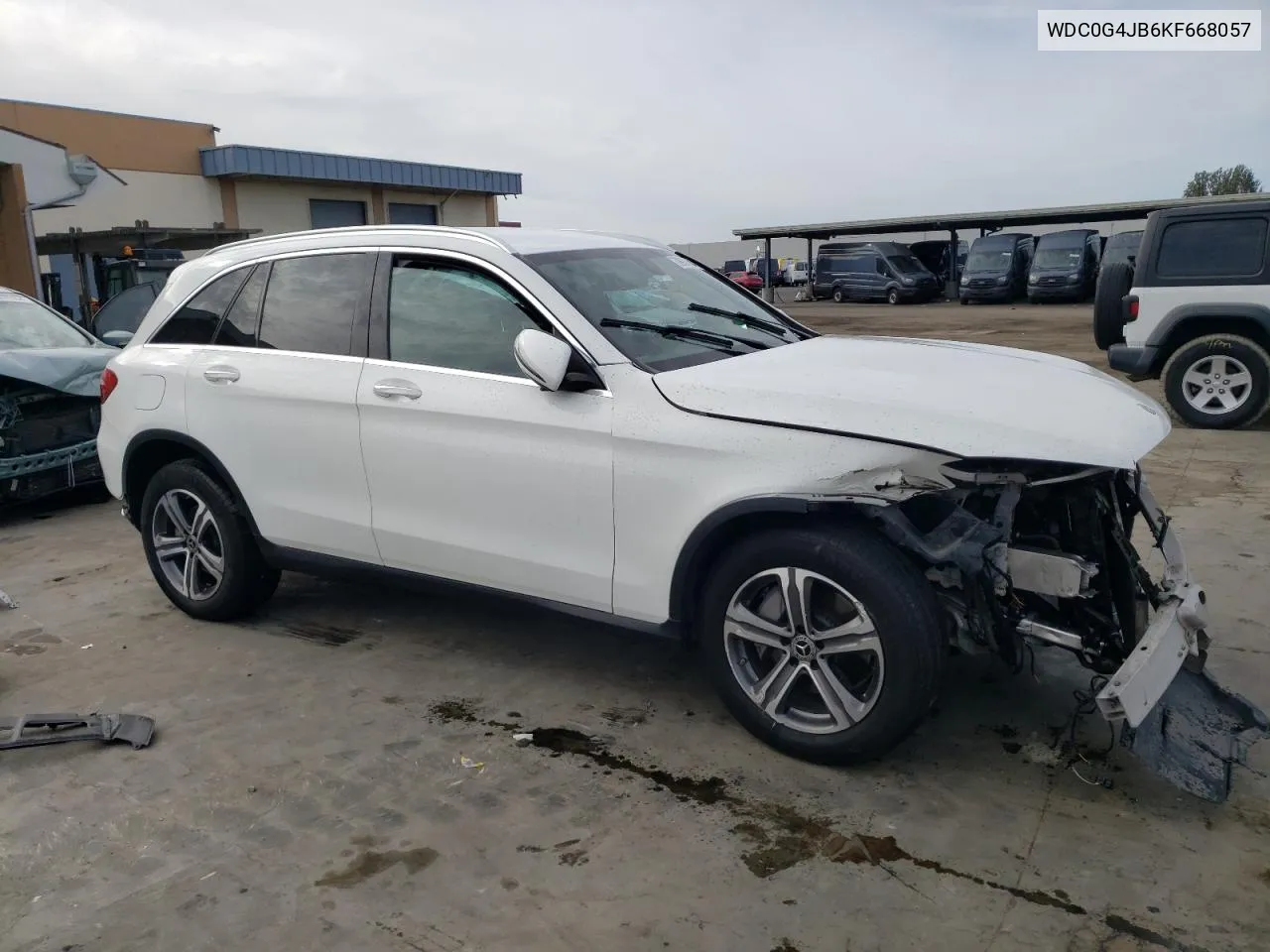 2019 Mercedes-Benz Glc 300 VIN: WDC0G4JB6KF668057 Lot: 78970624