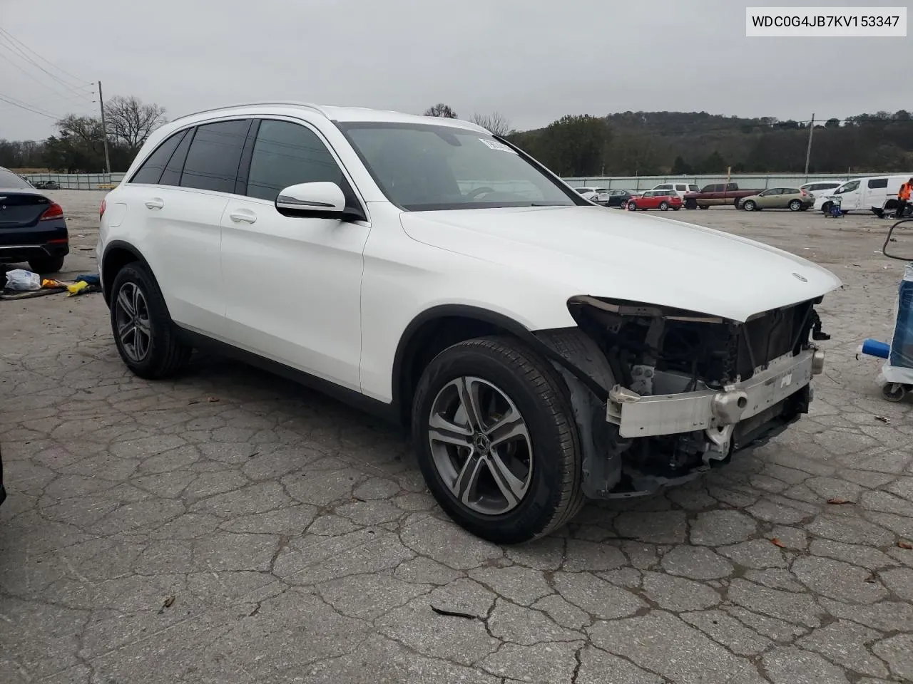 2019 Mercedes-Benz Glc 300 VIN: WDC0G4JB7KV153347 Lot: 79674414