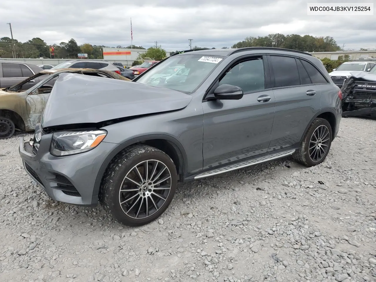 2019 Mercedes-Benz Glc 300 VIN: WDC0G4JB3KV125254 Lot: 79947734