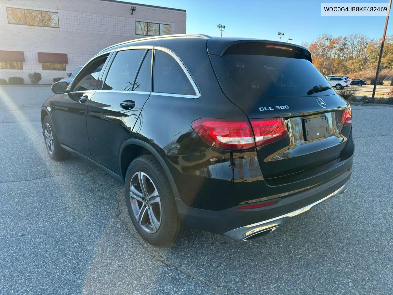 2019 Mercedes-Benz Glc 300 VIN: WDC0G4JB8KF482469 Lot: 81355724