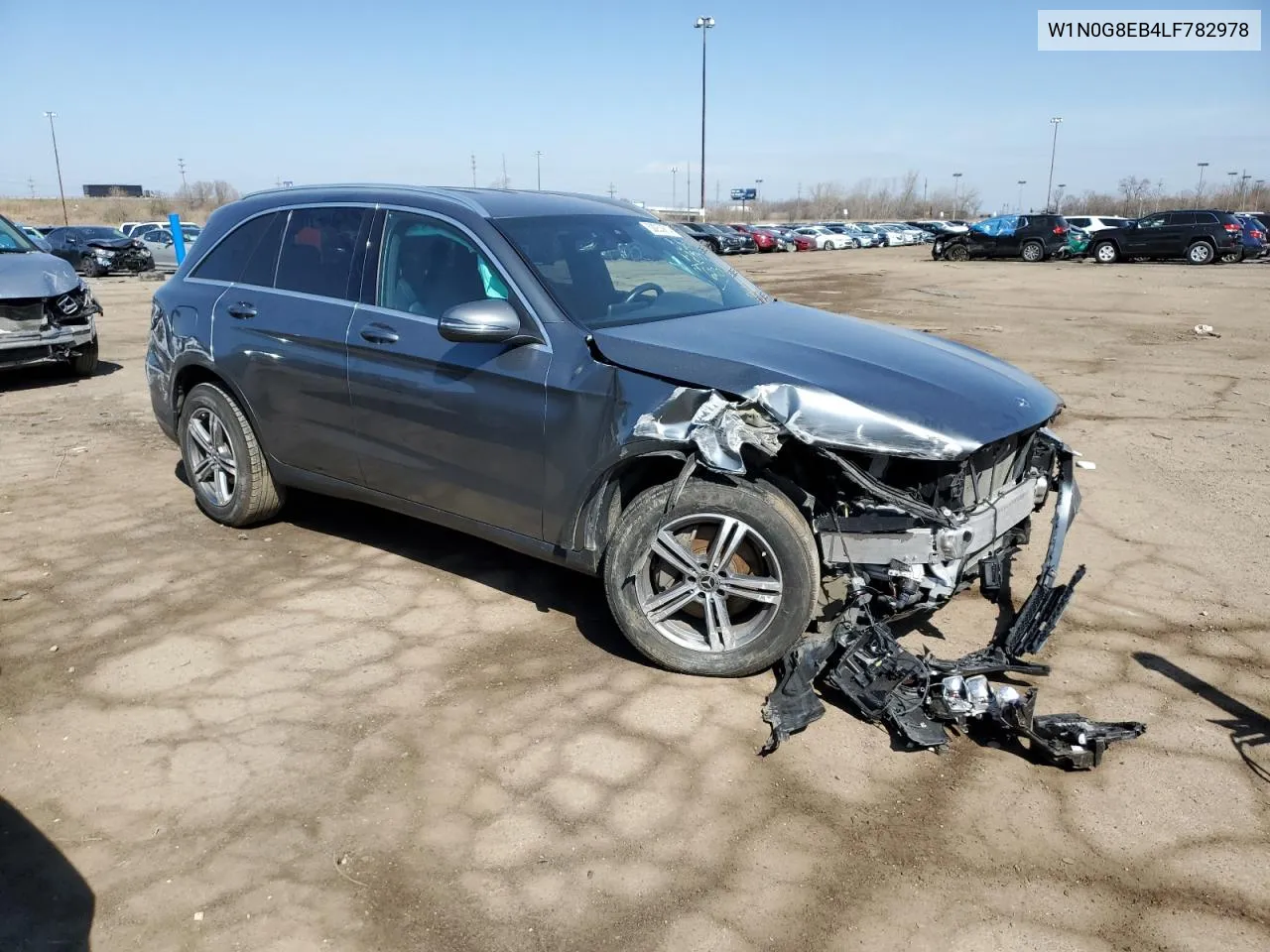 2020 Mercedes-Benz Glc 300 4Matic VIN: W1N0G8EB4LF782978 Lot: 50253614