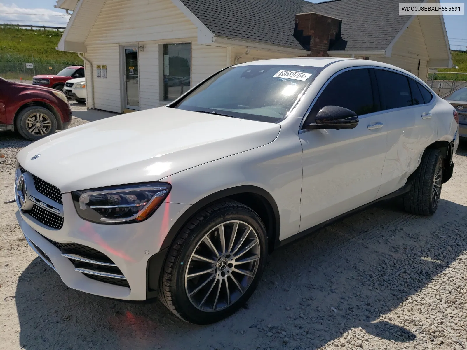 2020 Mercedes-Benz Glc Coupe 300 4Matic VIN: WDC0J8EBXLF685691 Lot: 63689764