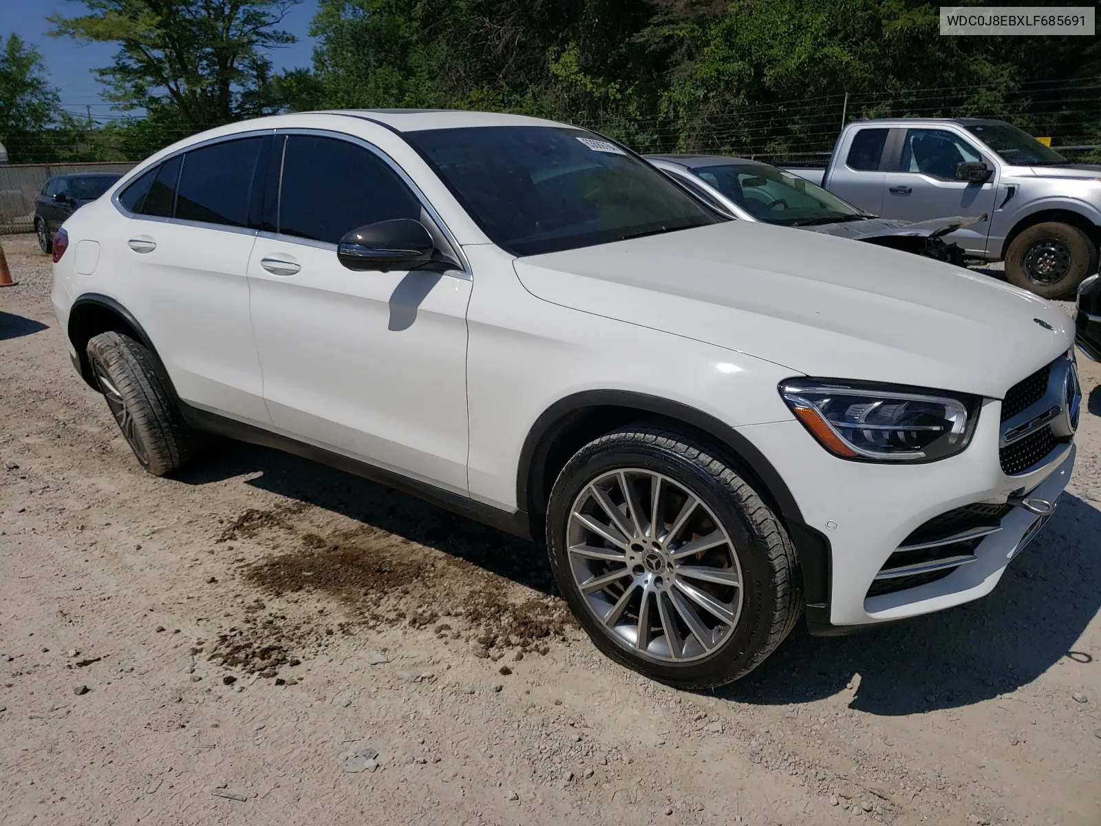 2020 Mercedes-Benz Glc Coupe 300 4Matic VIN: WDC0J8EBXLF685691 Lot: 63689764