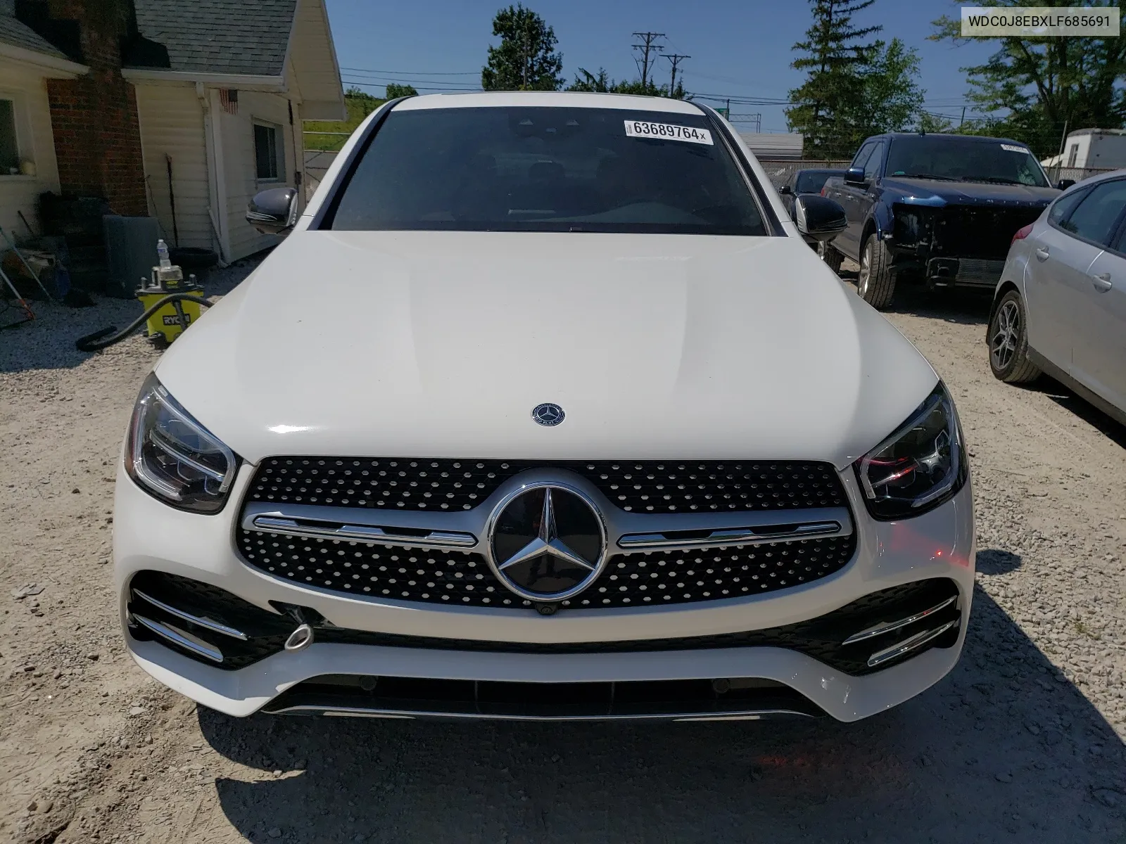 2020 Mercedes-Benz Glc Coupe 300 4Matic VIN: WDC0J8EBXLF685691 Lot: 63689764