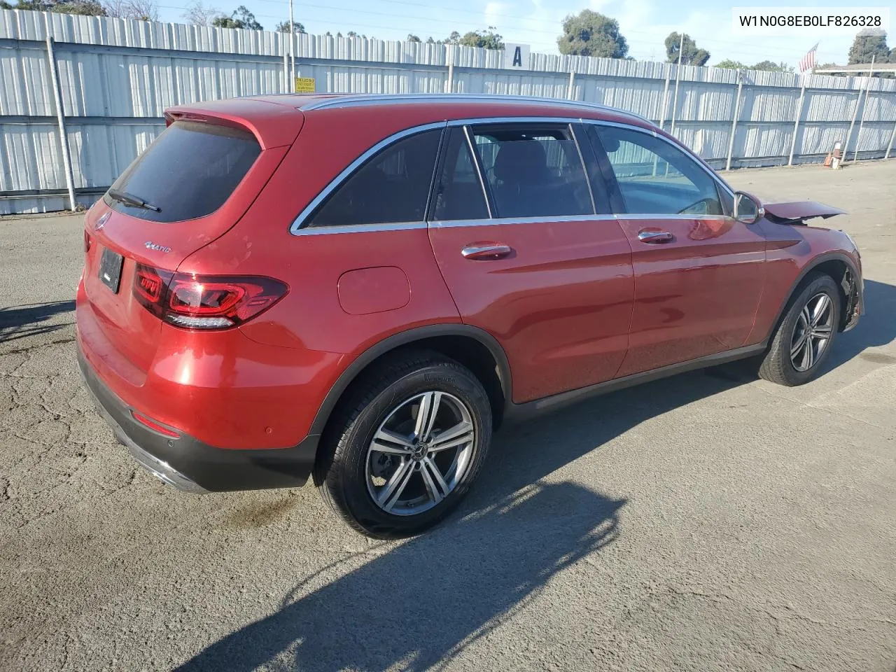 2020 Mercedes-Benz Glc 300 4Matic VIN: W1N0G8EB0LF826328 Lot: 64115204