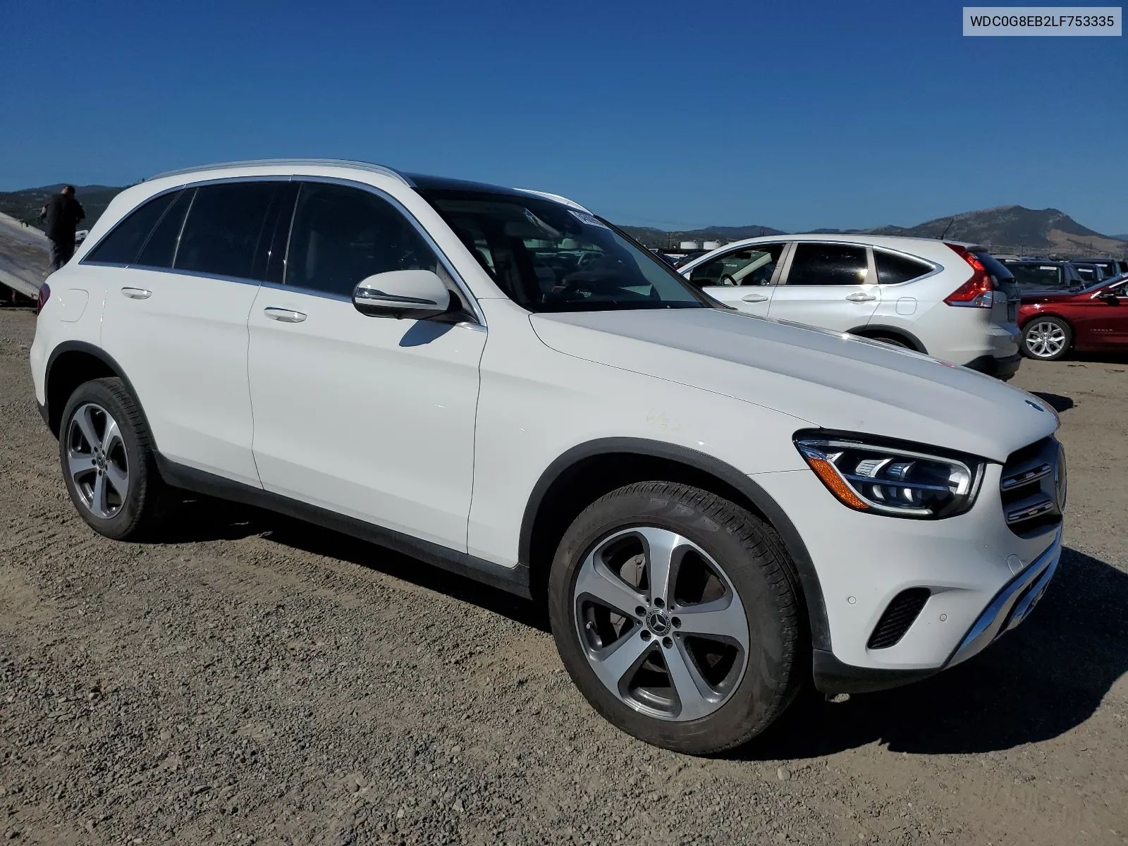 2020 Mercedes-Benz Glc 300 4Matic VIN: WDC0G8EB2LF753335 Lot: 64509994