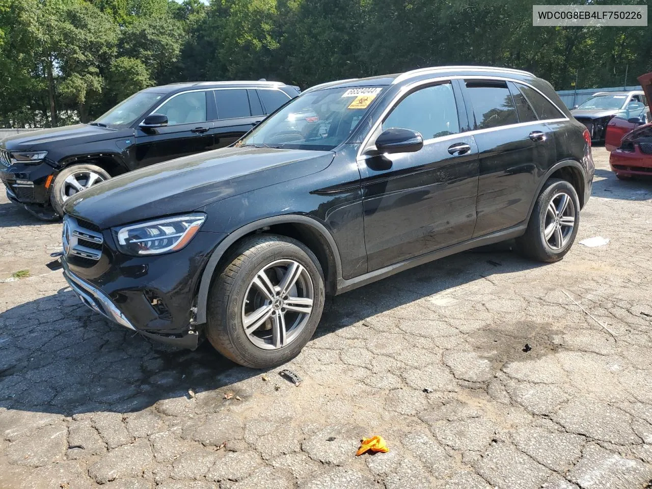 2020 Mercedes-Benz Glc 300 4Matic VIN: WDC0G8EB4LF750226 Lot: 66524044