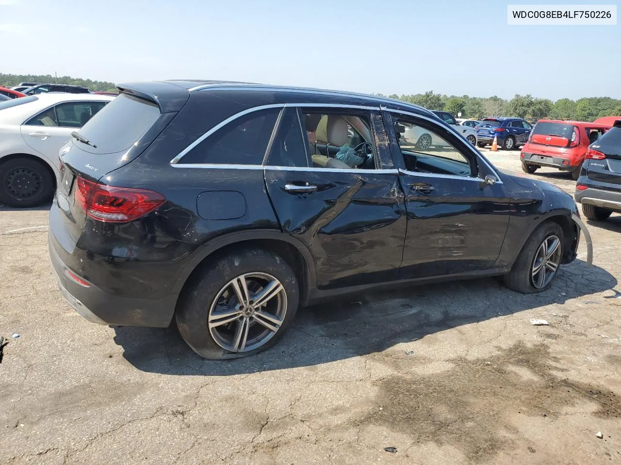 2020 Mercedes-Benz Glc 300 4Matic VIN: WDC0G8EB4LF750226 Lot: 66524044