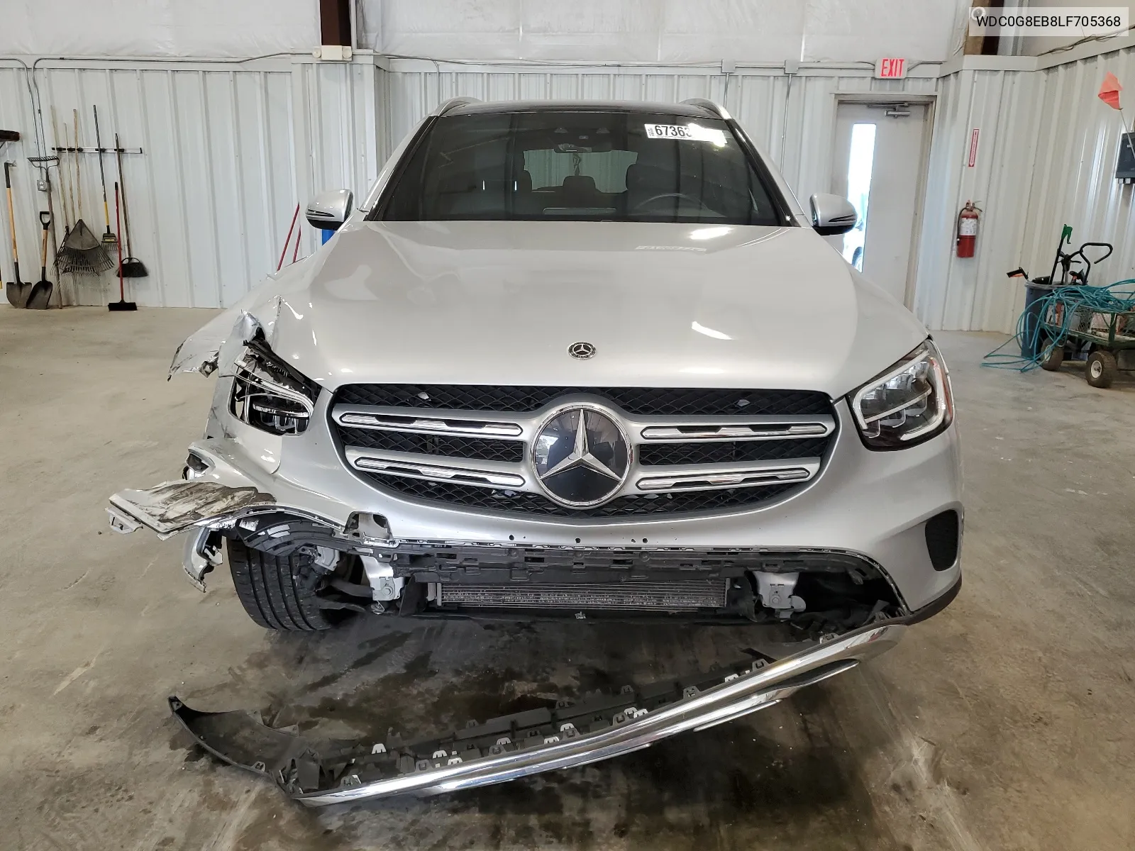 2020 Mercedes-Benz Glc 300 4Matic VIN: WDC0G8EB8LF705368 Lot: 67363114