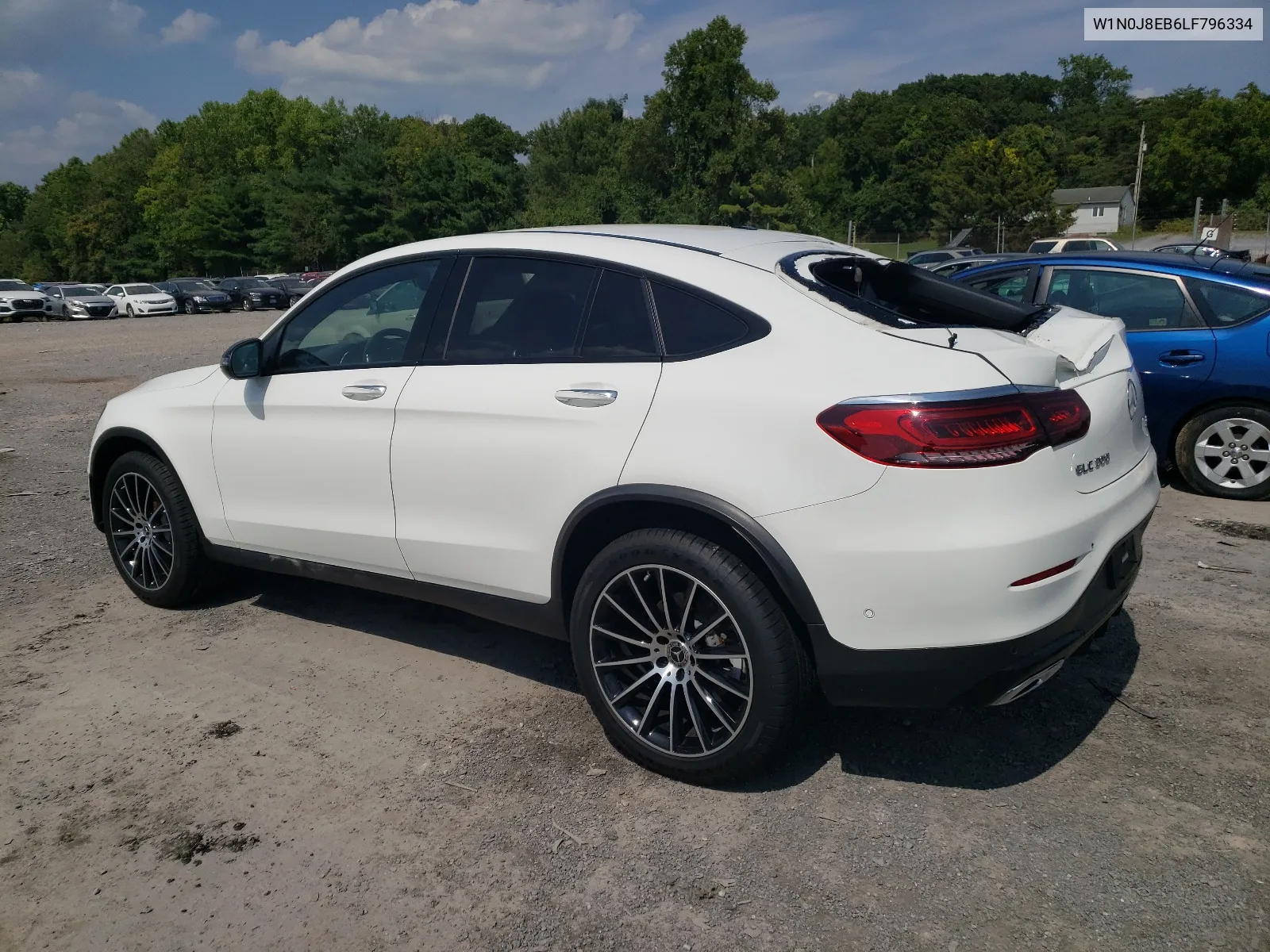 2020 Mercedes-Benz Glc Coupe 300 4Matic VIN: W1N0J8EB6LF796334 Lot: 67696114