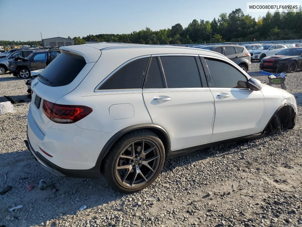 2020 Mercedes-Benz Glc 300 VIN: WDC0G8DB7LF689245 Lot: 68039754