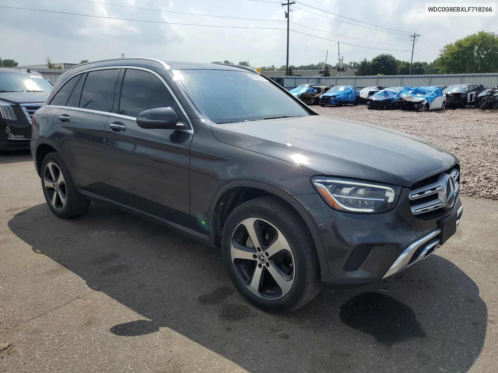 2020 Mercedes-Benz Glc 300 4Matic VIN: WDC0G8EBXLF718266 Lot: 68726724