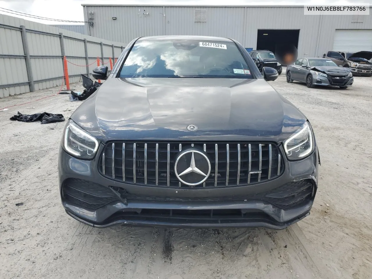 2020 Mercedes-Benz Glc Coupe 43 4Matic Amg VIN: W1N0J6EB8LF783766 Lot: 68799304