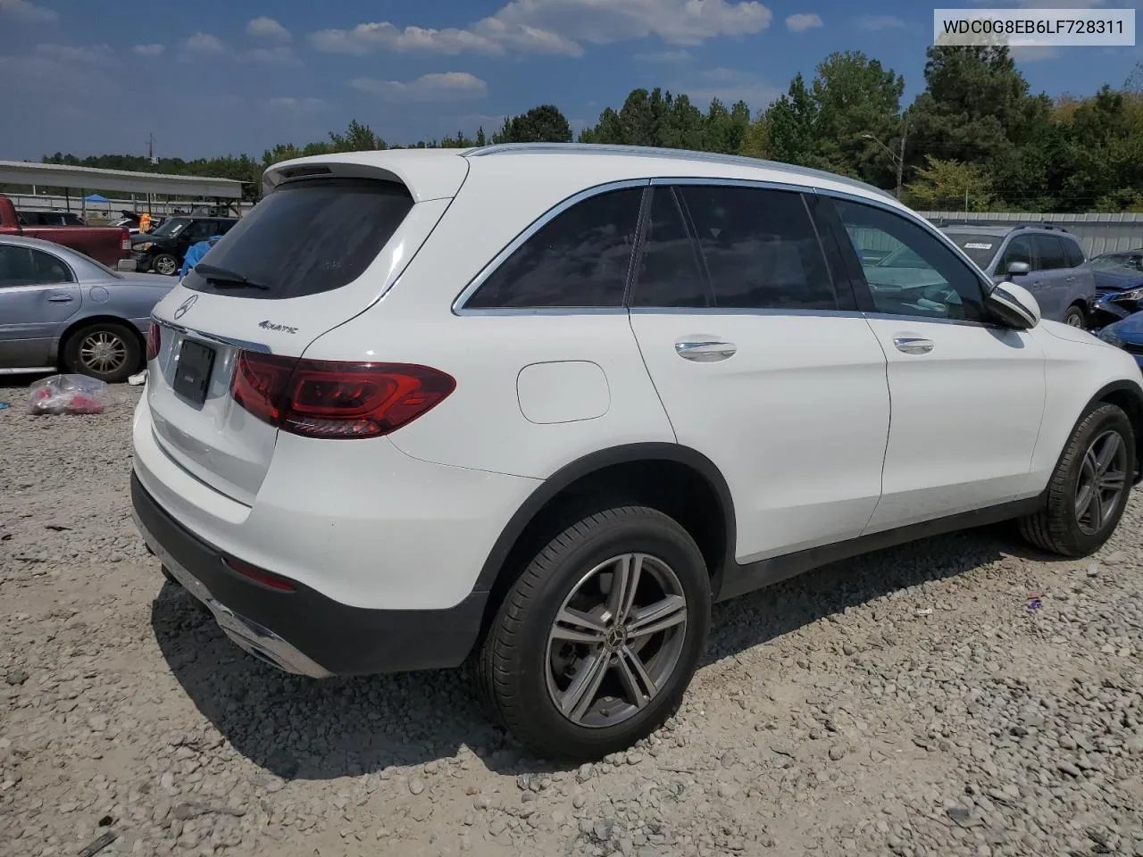 2020 Mercedes-Benz Glc 300 4Matic VIN: WDC0G8EB6LF728311 Lot: 69457624