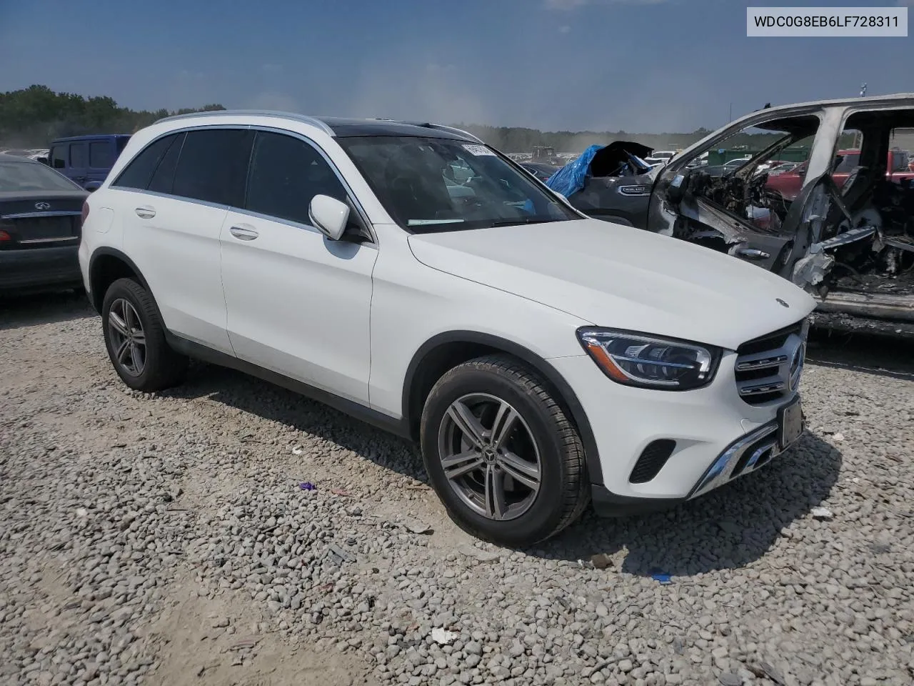 2020 Mercedes-Benz Glc 300 4Matic VIN: WDC0G8EB6LF728311 Lot: 69457624