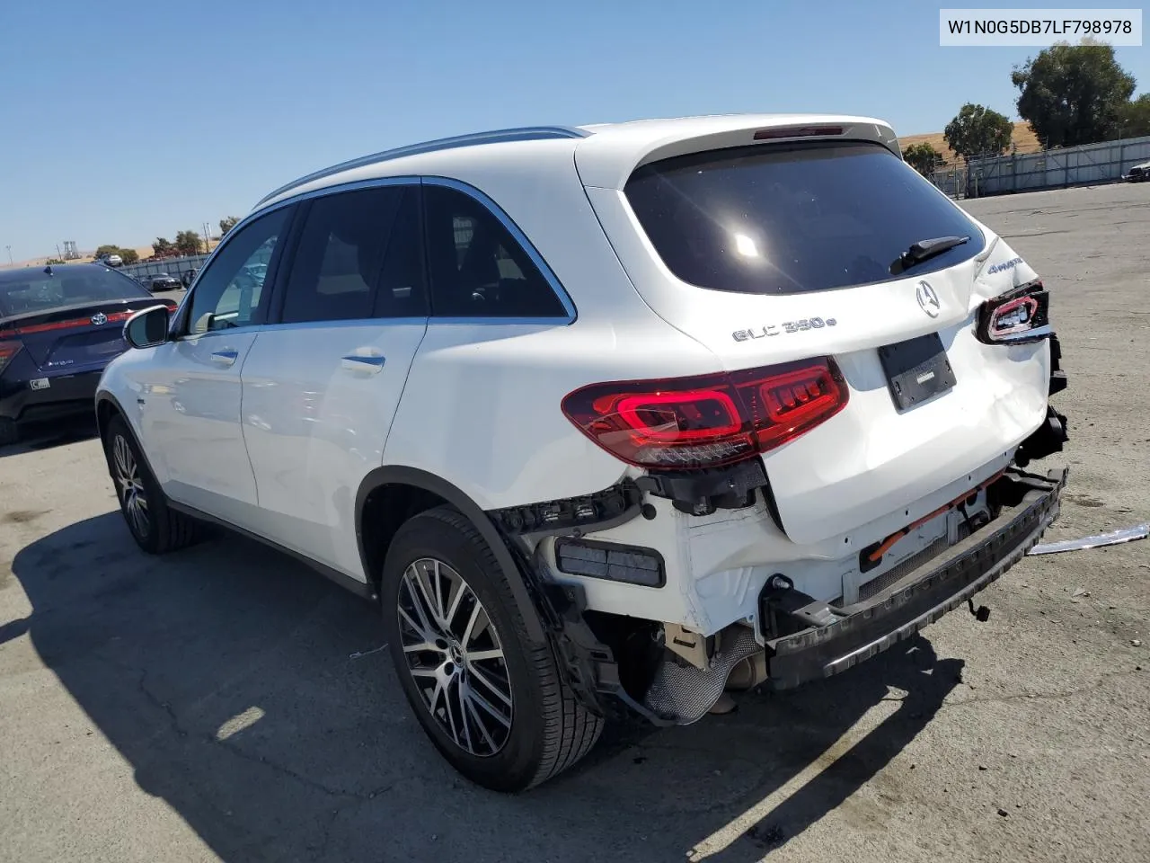 2020 Mercedes-Benz Glc 350E VIN: W1N0G5DB7LF798978 Lot: 69890474