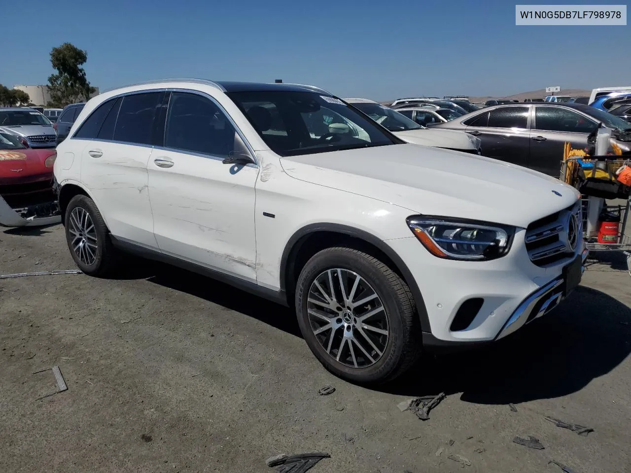 2020 Mercedes-Benz Glc 350E VIN: W1N0G5DB7LF798978 Lot: 69890474