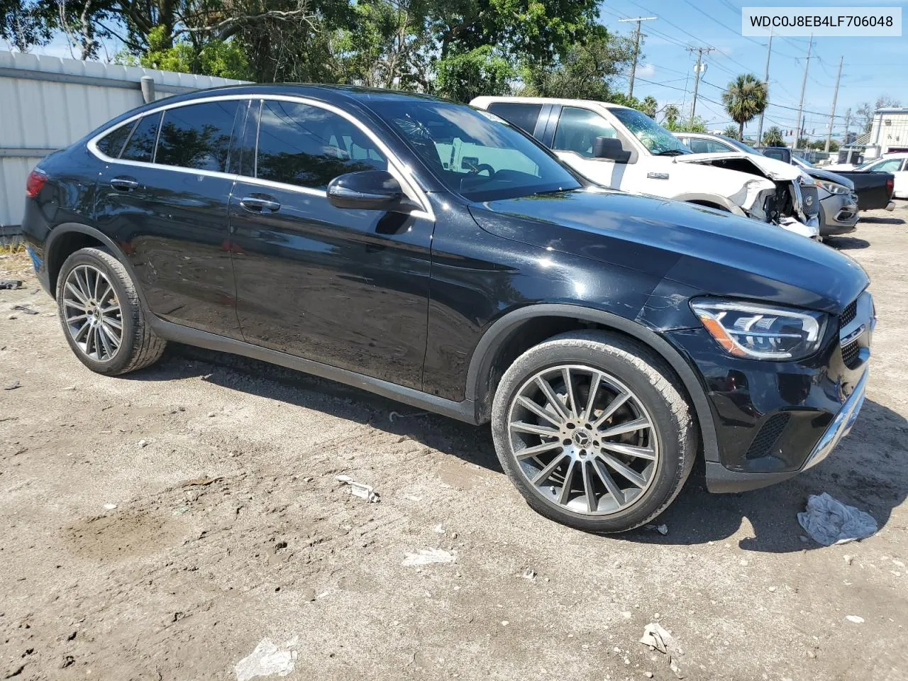 2020 Mercedes-Benz Glc Coupe 300 4Matic VIN: WDC0J8EB4LF706048 Lot: 69988714