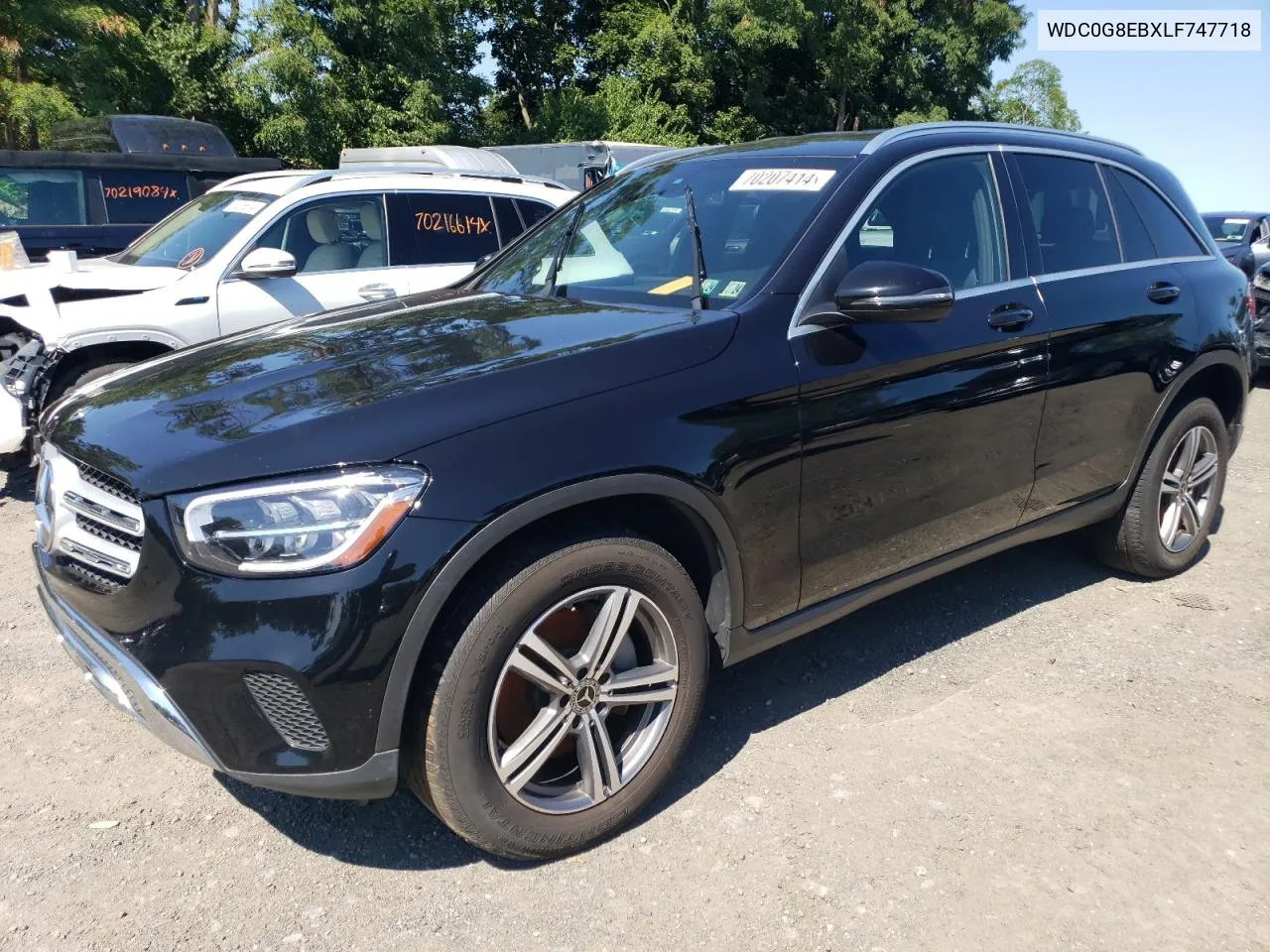 2020 Mercedes-Benz Glc 300 4Matic VIN: WDC0G8EBXLF747718 Lot: 70207414