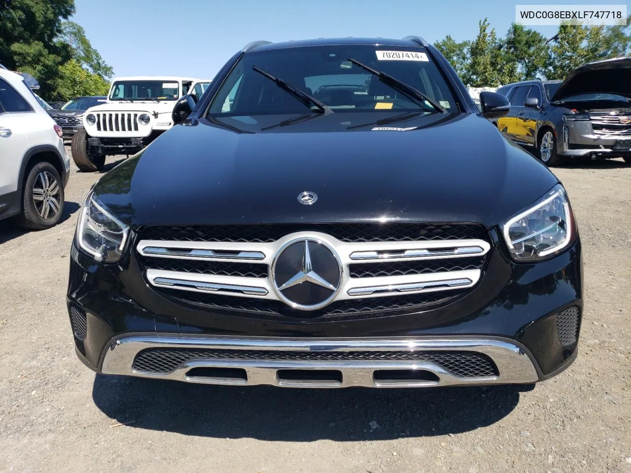 2020 Mercedes-Benz Glc 300 4Matic VIN: WDC0G8EBXLF747718 Lot: 70207414