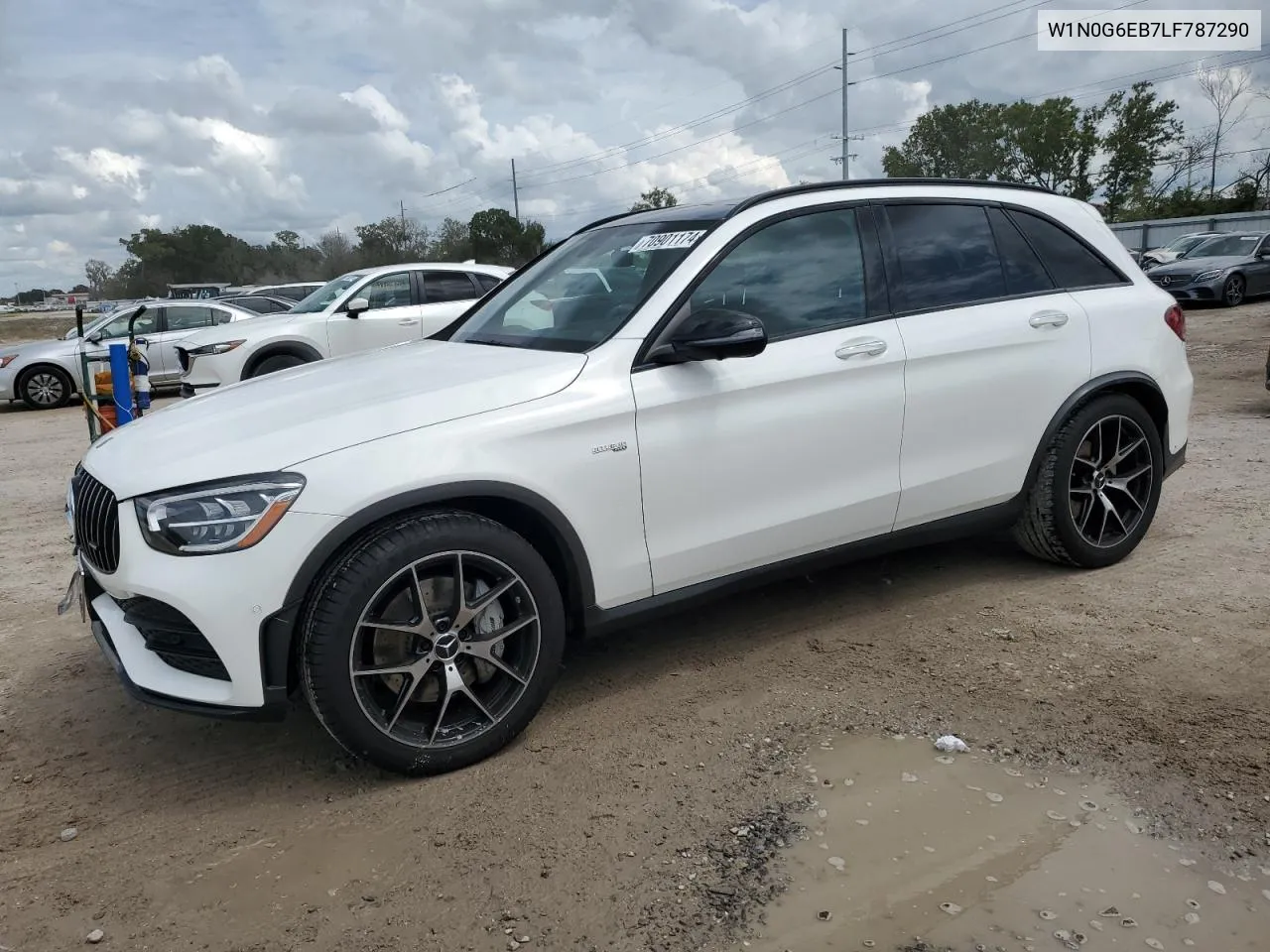 2020 Mercedes-Benz Glc 43 4Matic Amg VIN: W1N0G6EB7LF787290 Lot: 70901174