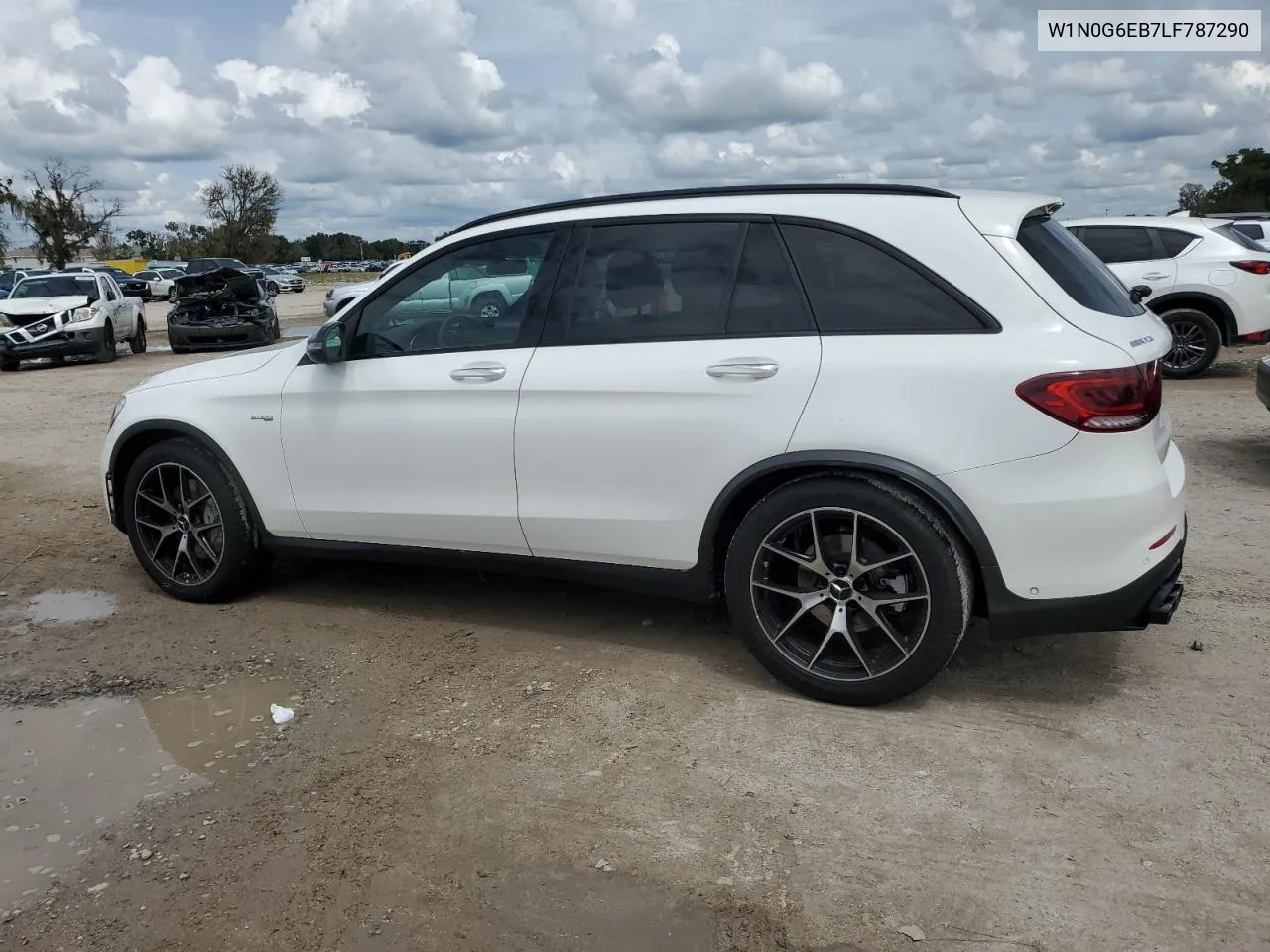 2020 Mercedes-Benz Glc 43 4Matic Amg VIN: W1N0G6EB7LF787290 Lot: 70901174