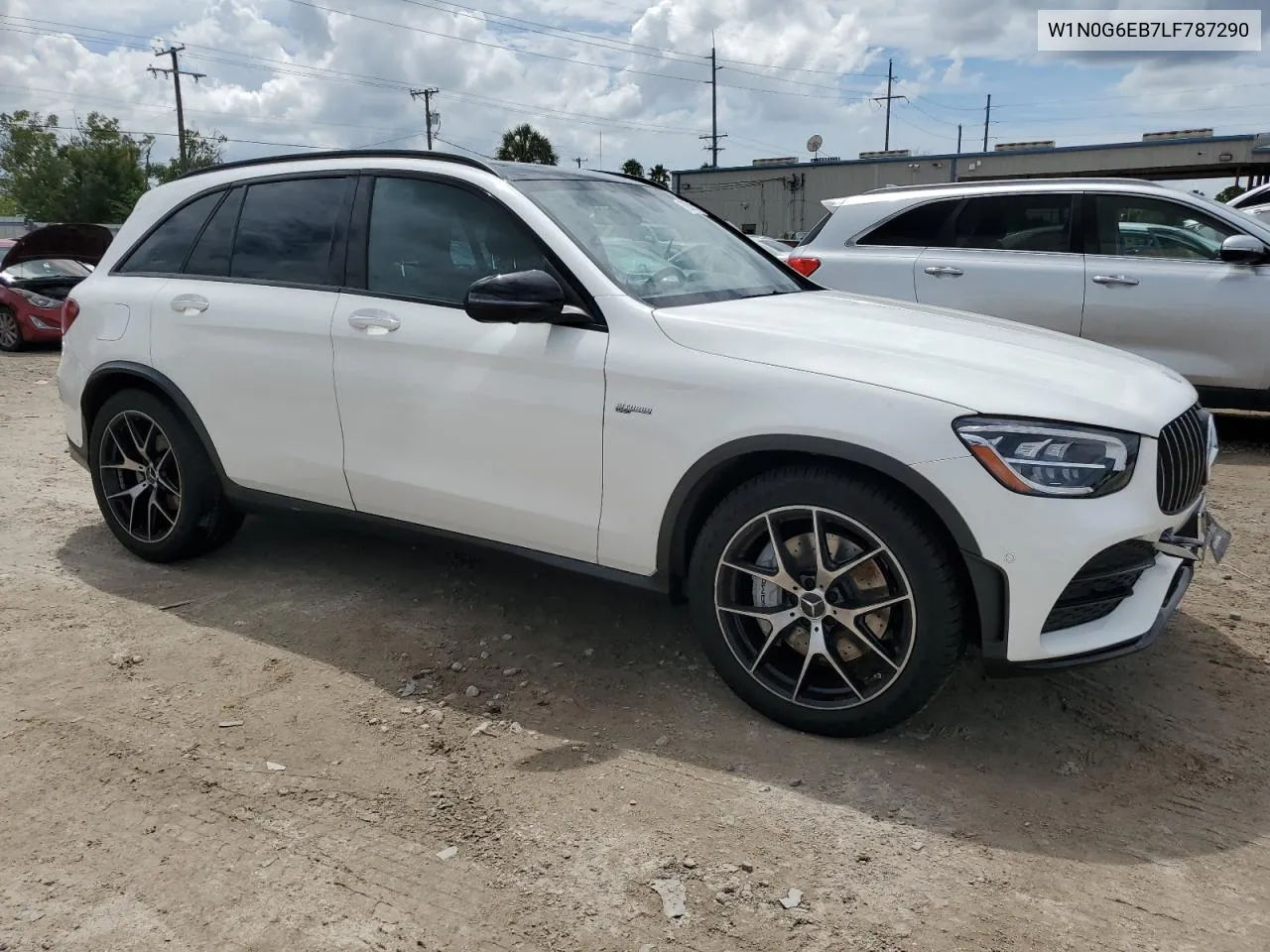 2020 Mercedes-Benz Glc 43 4Matic Amg VIN: W1N0G6EB7LF787290 Lot: 70901174